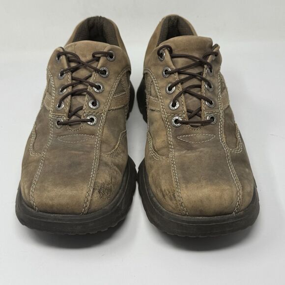 Bed Stu Shoes Mens 11 EU 44 Brown Letter Chunky Soles Square Toe Lace Up Y2K main image 7